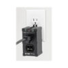 Tripp Lite series Isobar 2-Outlet Surge Protector, Direct Plug-In, 1410 Joules, Diagnostic LEDs, Black Metal Housing