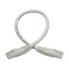 3cd57d71e05f00a0bff58e6187dfcd96 Tripp Lite series Cat6 Gigabit Molded (UTP) Ethernet Cable (RJ45 M/M), PoE, White, 1 ft. (0.31 m)