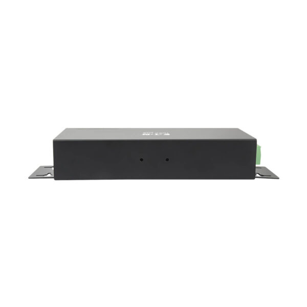 Tripp Lite series 4-Port Industrial-Grade USB 2.0 Hub - 15 kV ESD Immunity, Metal Housing, Wall/DIN Mountable