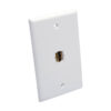 Tripp Lite series HDMI Keystone Wallplate Coupler, White (F/F)