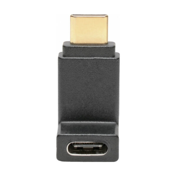 3d37338dcebc62b574be352cd68c470d Tripp Lite series USB-C Right Angle Adapter (M/F) , USB 3.2 Gen 2 10 Gbps, Thunderbolt 3 Compatible, 60W PD Charging, 4K/30 Hz Video