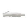 Tripp Lite series Cat6 Gigabit Molded (UTP) Ethernet Cable (RJ45 M/M), PoE, White, 10 ft. (3.05 m)