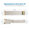 3d706c029851d67f61c900fa6810c6a7 Tripp Lite series Cisco-Compatible GLC-TE SFP Transceiver - 10/100/1000Base-TX, Copper, RJ45, Cat6, 328.08 ft. (100 m)