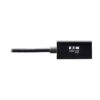Tripp Lite series DisplayPort to HDMI Active Adapter (M/F), Latching Connector, 4K 60 Hz, DP1.2, HDCP 2.2,Black, 6 in.