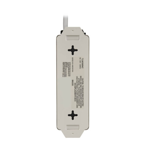 3e06c13bbed1bf9a55b12e1c29e619a5 Tripp Lite TLM306NC surge protector Grey 3 AC outlet(s) 120 V 1,8 m
