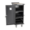 3e06da0538cdcfc9774dc58f264c1ef3 Tripp Lite series 27-Device AC Charging Cart for Laptops and Chromebooks - 120V, NEMA 5-15P, 10 ft. (3.05 m) Cord, Black