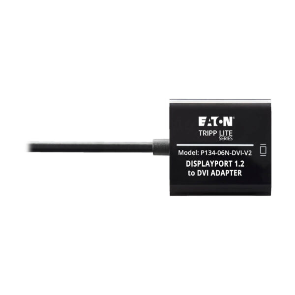3e2cf478c9cf426fb4122a96c2a829a7 Tripp Lite series DisplayPort to DVI Active Adapter Video Converter, DP ver 1.2, (M/F), 6-in. (15.24 cm)