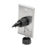 Tripp Lite series Keystone Jack Cat6/Cat5e, RJ45, Shielded, Dust Cap, Industrial - 110 Punch Down, IP68, TAA