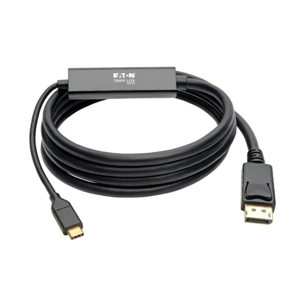 Tripp Lite series USB-C to DisplayPort Active Adapter Cable (M/M), 4K 60 Hz, 6 ft. (1.8 m)