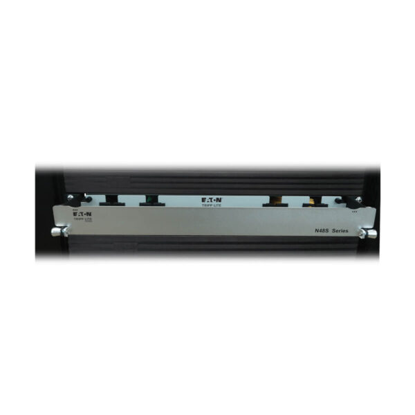 Tripp Lite series Preloaded Fiber Panel, 1U - 4x (12F MTP/MPO-APC to 4x LC Duplex F/M) 8F Trunk Cables, OS2 Singlemode, 10 m (32.8 ft.)