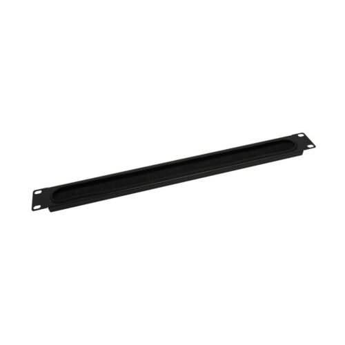 Tripp Lite series SmartRack 1U Cable Pass-Through Panel with Brush Strip