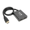 Tripp Lite series 2-Port HDMI Splitter - UHD 4K, International AC Adapter