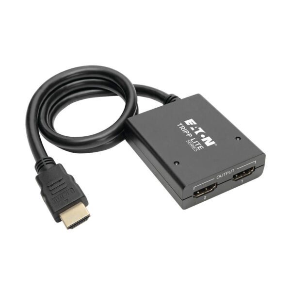 Tripp Lite series 2-Port HDMI Splitter - UHD 4K, International AC Adapter