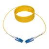 3ef5eac4e1fb7c422e2a562c39eb8440 Tripp Lite series Duplex Singlemode 9/125 Fiber Patch Cable (LC/LC), Push/Pull Tabs, 5 m (16 ft.)