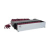 Tripp Lite 40/100Gb Fiber Breakout Patch Panel, 42 MTP QSFP to 168 LC Duplex OM4 50/125 Multimode Ports, 2U - N48K-42M8L168-B
