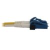 Tripp Lite series 400G Singlemode 9/125 OS2 Switchable Fiber Optic Cable (12F MTP/MPO-APC to 4x Duplex LC/UPC F/M), LSZH, Yellow, 1 m (3.3 ft.)