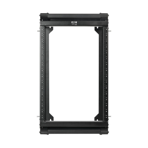 Tripp Lite series SmartRack 16U Wall-Mount 2-Post Open Frame Rack, Hinged Front, Heavy Duty