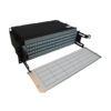 Tripp Lite series Preloaded Fiber Patch Panel, 3U - 24x (12F MTP/MPO-APC to 4x LC Duplex F/F) 8F Trunk Cables, OS2 Singlemode, 10 m (32.8 ft.)