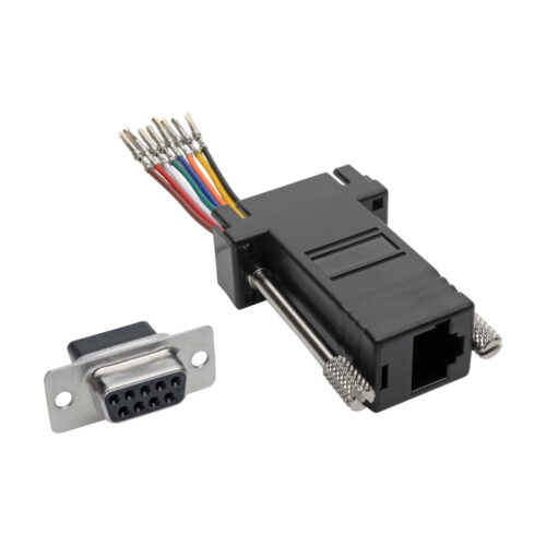 Tripp Lite series DB9 to RJ45 Modular Serial Adapter (F/F), RS-232, RS-422, RS-485