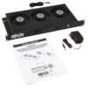 3f3aff29eac3c88c23668410a5aed77e Tripp Lite series 1U Blanking Panel with Temperature Sensor and High-Performance Fans