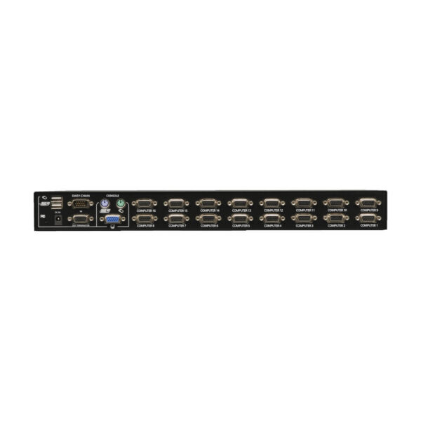 Tripp Lite series 16-Port 1U Rack-Mount USB/PS2 KVM Switch with On-Screen Display