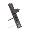 3f7ff1f0a5343334652b151066aa4a95 Tripp Lite TLM526USBB surge protector Black 5 AC outlet(s) 120 V 1,83 m