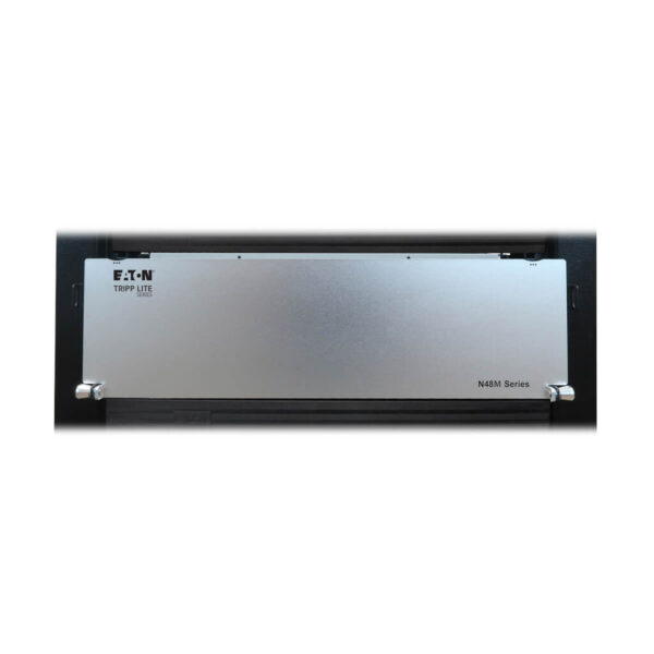 3f80bf5f69b85dcca2b75b842b681c87 Tripp Lite series Preloaded Fiber Patch Panel, 3U - 24x (12F MTP/MPO-PC to 4x LC Duplex F/F) 8F Trunk Cables, OM4 Multimode, 10 m (32.8 ft.)