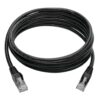 Tripp Lite series Cat6 Gigabit Snagless Molded (UTP) Ethernet Cable (RJ45 M/M), PoE, Black, 8 ft. (2.43 m)