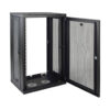 Tripp Lite series SmartRack 21U Low-Profile Switch-Depth Wall-Mount Half-Height Rack Enclosure