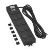 4007543f0ff9a4be9520fb221f1b8288 Tripp Lite series Industrial Power Strip, 10-Outlet, 15 ft. (4.6 m) Cord, Large Plug Spacing