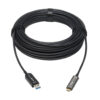4044c4b7d1f93031b3442f459ab0f864 Tripp Lite series USB-A to USB-C AOC Cable (M/M) - USB 3.2 Gen 2 (10Gbps) Plenum-Rated Fiber Active Optical - Data Only, Black, 10 m (33 ft.)