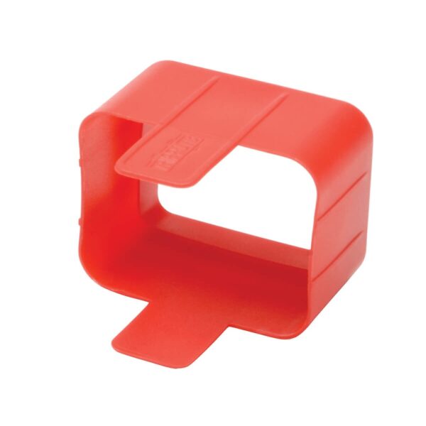 408fb627f7985ed6746c6f40bcff7203 Tripp Lite series Plug-Lock Inserts (C20 power cord to C19 outlet), Red, 100 pack