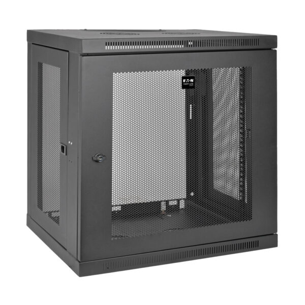 Tripp Lite series SmartRack 12U Low-Profile Switch-Depth Wall-Mount Small Rack Enclosure