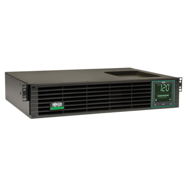 Tripp Lite series SmartPro UPS, Lithium Battery Backup - 120V, 1kVA, 800W, Line Interactive, 2U, Sine Wave, LCD, 6 Outlets