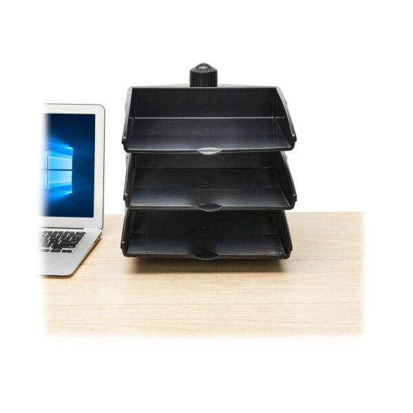 Tripp Lite series 3-Tray Document Holder with Desktop Clamp, TAA
