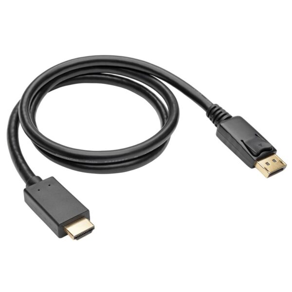Tripp Lite series DisplayPort 1.2 to HDMI Active Adapter Cable (DP with Latches to HDMI M/M), 4K, 3 ft. (0.9 m)
