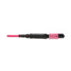 4140d6ebb9503722ad2bd601279b36f5-2 Tripp Lite series 100G Multimode 50/125 OM4 Fiber Optic Cable (12F MPO/MPO-PC F/F), Type-B Polarity, OFNP, Magenta, 4 m (13.1 ft.), TAA