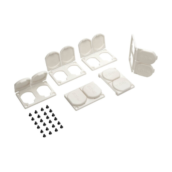 Tripp Lite series Safe-IT Replacement Outlet Covers for Compatible Hospital-Grade Power Strips