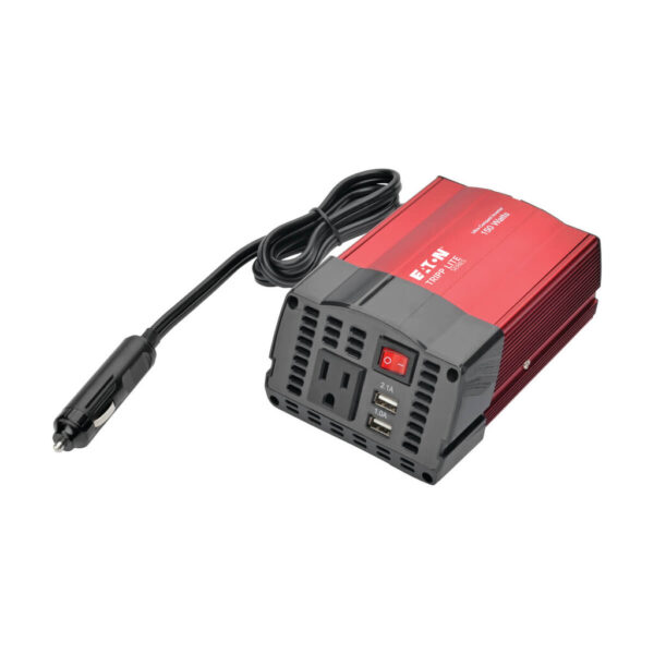 4170d4d87cf2fe72f14508c728278d7d Tripp Lite series 150W PowerVerter Ultra-Compact Car Inverter with AC Outlet and 2 USB Charging Ports