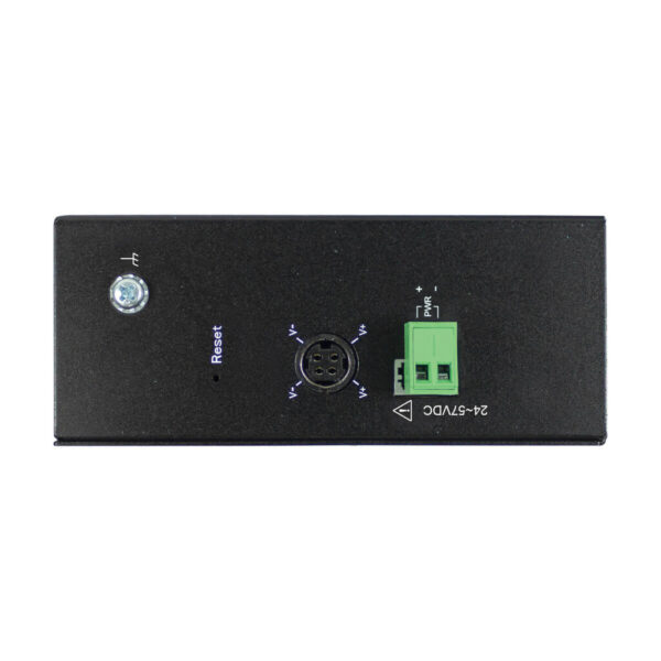 Tripp Lite series 5-Port Unmanaged Industrial Gigabit Ethernet Switch - 10/100/1000 Mbps, PoE+ 30W, -10° to 60°C, DIN Mount, TAA