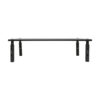 419c44048bc347872eb5c7f76e49aaf2 Tripp Lite series Monitor Riser for Desk, 18 x 11 in. - Height Adjustable, Metal, Black - MR1812M