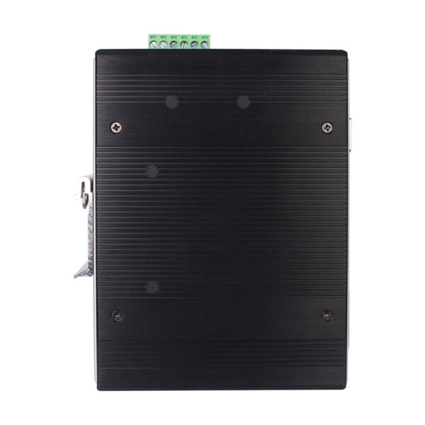Tripp Lite series 8-Port Managed Industrial Gigabit Ethernet Switch - Layer 2, 1 Gbps, PoE+ 30W, 4 GbE SFP Ports, -40° to 75°C, DIN Mount, TAA