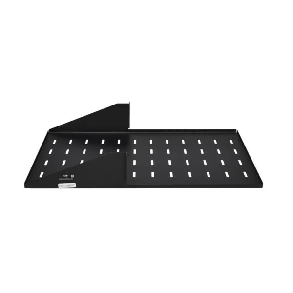 Tripp Lite series SmartRack Center-Mounted Steel Rack Shelf - 2U, Vented, 21.5 in. Deep, Holds up to 100 lb. (45 kg)