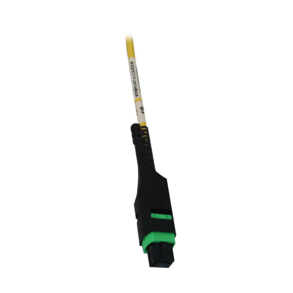 Tripp Lite series Preloaded Fiber Patch Panel, 3U - 48x (12F MTP/MPO-APC to 4x LC Duplex F/F) 8F Trunk Cables, OS2 Singlemode, 5 m (16.4 ft.)