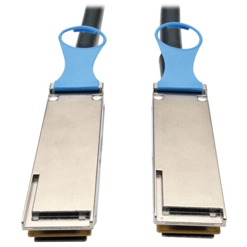 Tripp Lite series QSFP28 to QSFP28 100GbE Passive DAC Cable (M/M), QSFP-100G-CU2M Compatible, 2M (6.56 ft.)