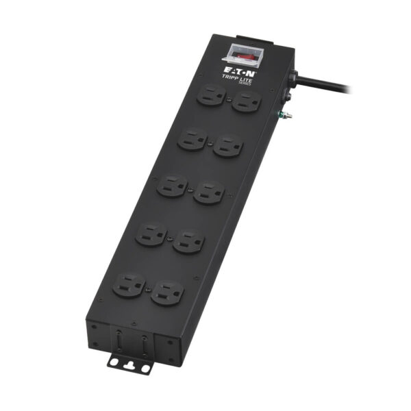 41ceedaff32f2ee47d6705dc49787100 Tripp Lite series Industrial Power Strip, 10-Outlet, 15 ft. (4.6 m) Cord, Large Plug Spacing