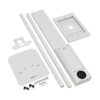 41d7248c48f6c43415d99764b776a832 Tripp Lite series Secure Freestanding Tablet Mount Floor Stand for 13 in. Tablets, White