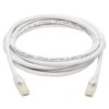 420104ac46b85fd98fa9f5368f6b21ea-1 Tripp Lite series Safe-IT Cat6a 10G Snagless Antibacterial UTP Ethernet Cable (RJ45 M/M), PoE, White, 10 ft. (3.05 m), TAA