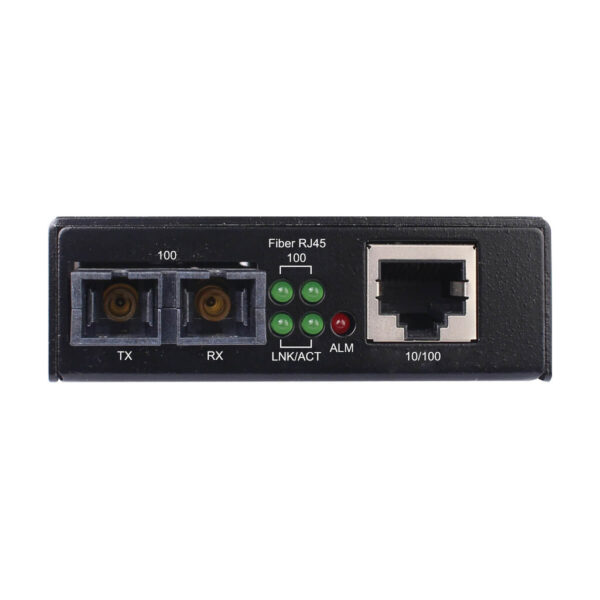 Tripp Lite series Hardened Copper to Fiber Media Converter - 10/100 Mbps, RJ45/SC Multimode, -10° to 60°C, 2 km (1.2 mi.), TAA