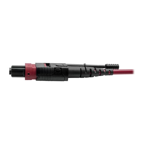 Tripp Lite series MTP/MPO Parallel Optics Base-8 Migration Fiber Adapter, Polarity C to B, 12 Fiber, 40GB/100GB, OM4 M/F, Magenta, 8 in.